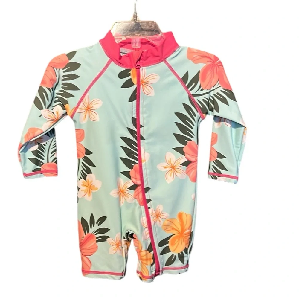 💰BOGO FREE Baby Girls’ Rashguard One Piece Swimsuit Bathing Suit
